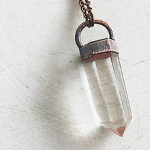 Load image into Gallery viewer, Polished Clear Quartz Point Necklace (3/12 Update)
