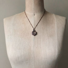 Load image into Gallery viewer, Rose Quartz Hexagon Necklace #2 - Ready to Ship
