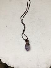 Load image into Gallery viewer, Raw Amethyst Point Ball Chain Necklace - Ready to Ship (5/17 Update)
