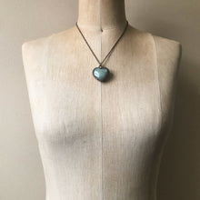 Load image into Gallery viewer, Amazonite Heart Necklace #5
