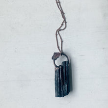 Load image into Gallery viewer, Black Tourmaline &amp; Pink Amethyst Necklace #1
