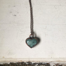 Load image into Gallery viewer, Amazonite Heart Necklace - Made to Order

