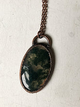 Load image into Gallery viewer, Moss Agate Oval Necklace - Ready to Ship
