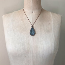 Load image into Gallery viewer, Chalcedony Teardrop Necklace #1 - Ready to Ship
