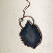 Load image into Gallery viewer, Agate Slice Portal of the Heart Necklace - Ready to Ship
