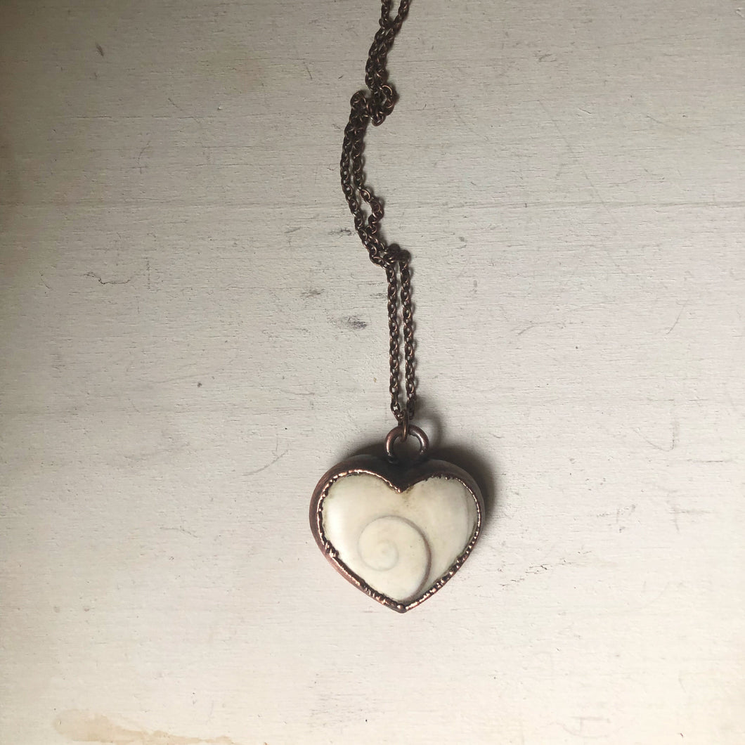 Eye of Shiva Heart Necklace #2