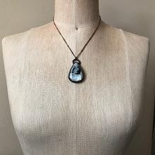 Load image into Gallery viewer, Rainbow Moonstone Necklace Teardrop #1 - Ready to Ship
