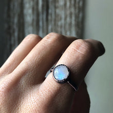 Load image into Gallery viewer, Rainbow Moonstone Ring - Made to Order
