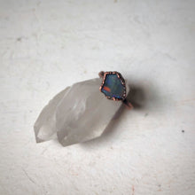 Load image into Gallery viewer, Raw Australian Opal Ring #2 (Size 6) - Ready to Ship
