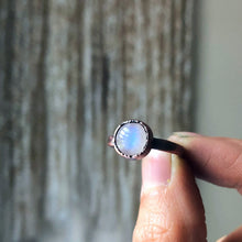 Load image into Gallery viewer, Rainbow Moonstone Ring - Round #4 (Size 9.25) - Ready to Ship
