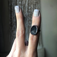Load image into Gallery viewer, Druzy Star Cluster Ring #4 (Size 5.25-5.5) - Ready to Ship
