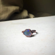 Load image into Gallery viewer, Raw Australian Opal Ring #2 (Size 6) - Ready to Ship

