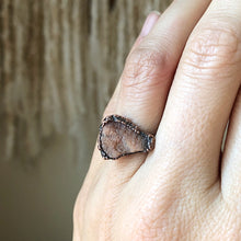 Load image into Gallery viewer, Raw Sunstone Ring #5 (Size 5.75) - Summer Solstice Collection 2019
