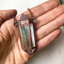 Load image into Gallery viewer, Large Angel Aura Point Lantern Neckalce - Ready to Ship
