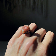 Load image into Gallery viewer, Raw Sunstone Ring (Size 6-6.25) - Ready to Ship
