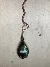 Load image into Gallery viewer, Labradorite Scryers Necklace- Ready to Ship
