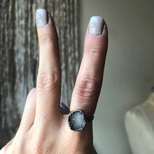 Load image into Gallery viewer, Druzy Star Cluster Ring #3 (Size 7-7.25) - Ready to Ship
