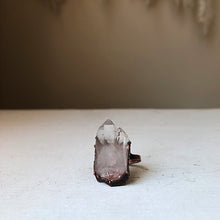 Load image into Gallery viewer, Arkansas Clear Quartz Statement Ring (Size 8.5) - Summer Solstice Collection 2019

