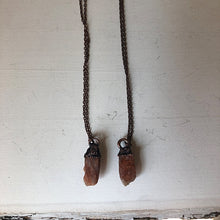 Load image into Gallery viewer, Raw Sunstone Necklaces - Summer Solstice Collection 2019
